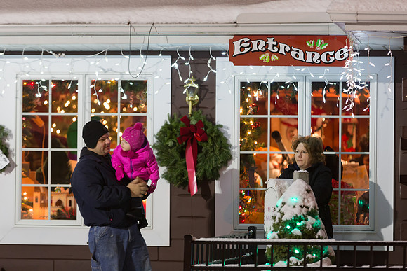 Bay City Michigan Santa House