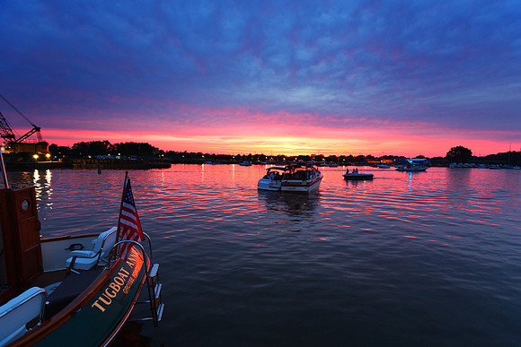 Sunset at Wenonah Park