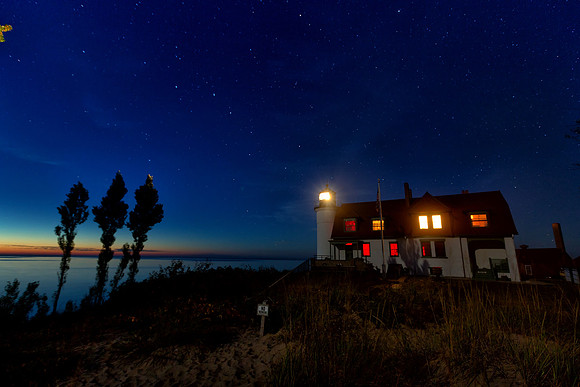 Under the Stars at Point Betsie Light