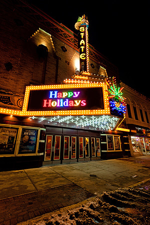 Bay City State Theater Marquee