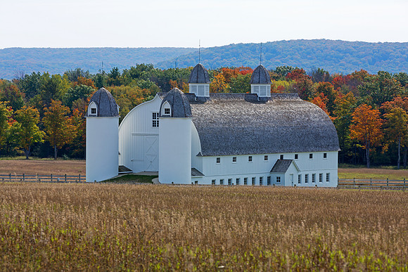D.H. Day Barn in Autumn