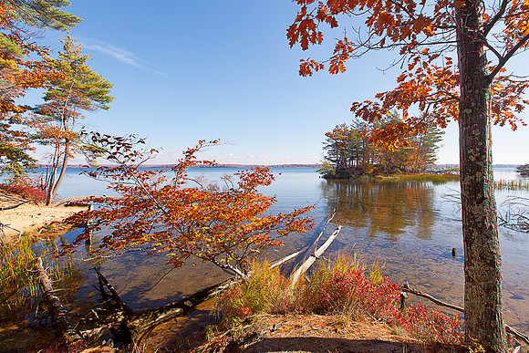 Autumn at Hamlin Lake