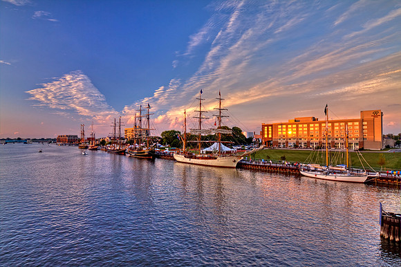 Tall Ships in Downtown Bay City