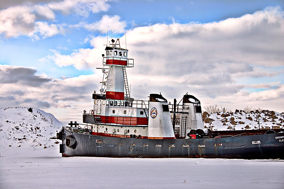 Ice Bound Tug