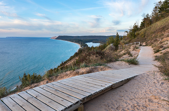 View from Empire Bluffs