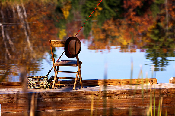 Autumn Fishing Dock