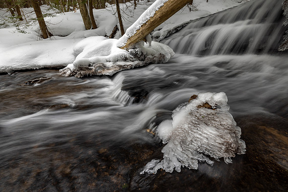 Ice Formations on Wagner Creek -UP-659 CS216088