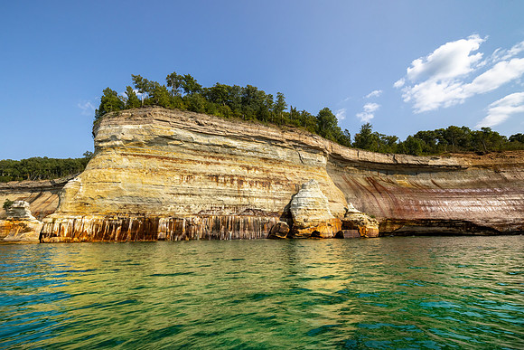 Cliffs of Pictured Rocks