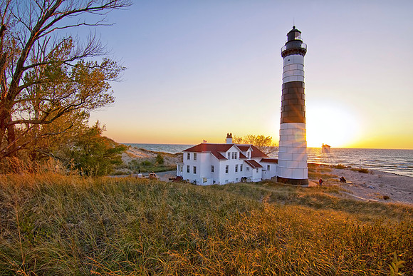 Sunset at Big Sable