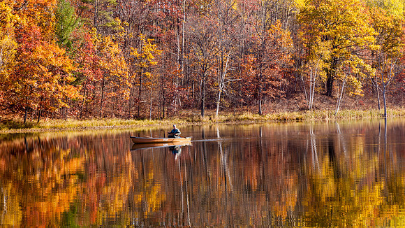 Reeling in Autumn - Pano