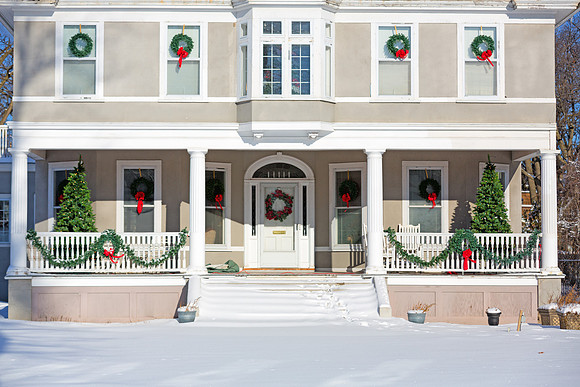 Christmas in Bay City Michigan