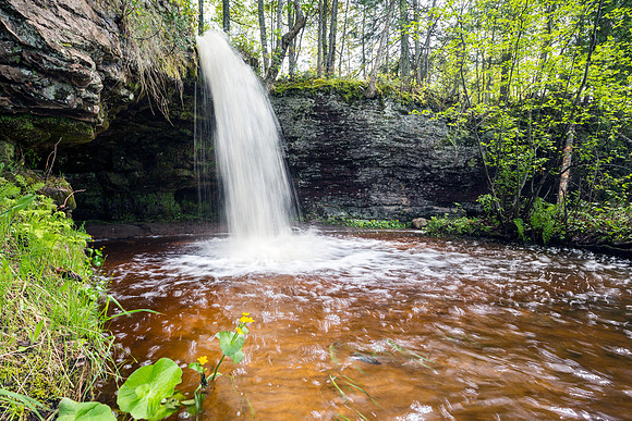 Scott Falls in Spring - Upper Peninsula
