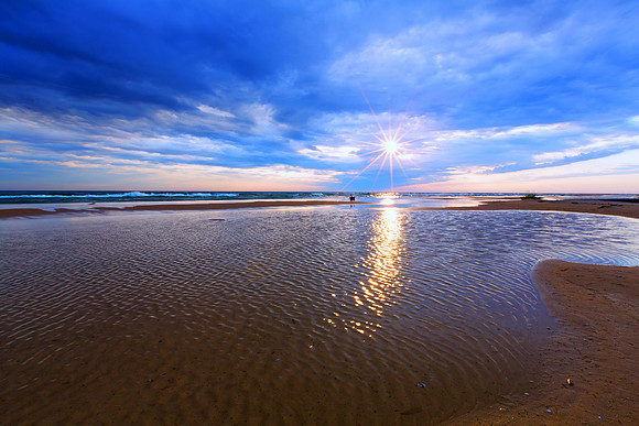 Sunset - Ludington Beach