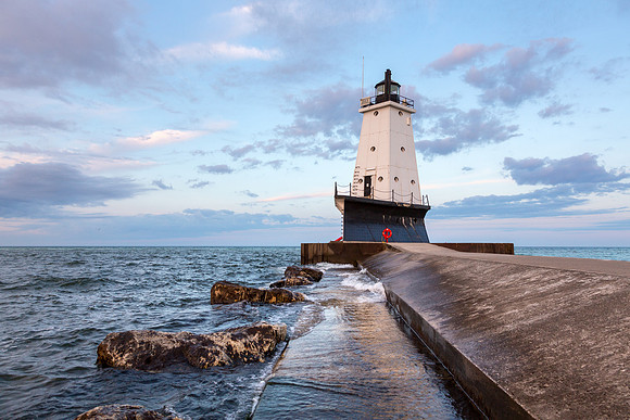 Early Morning on the Ludington Pier