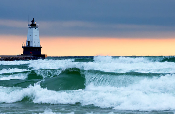 Stormy Day in Ludington