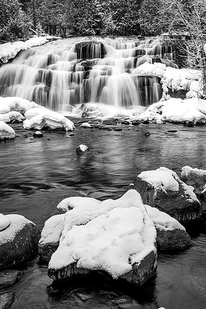 Winter Morning at Bond Falls - CS216368