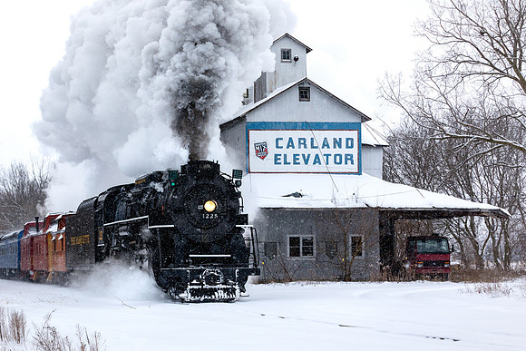 Polar Express! Pere Marquette Steam Engine
