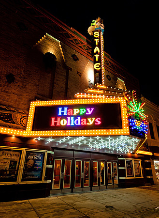 Bay City State Theater Marquee