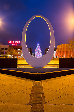 Friendship Fountain - Christmas Tree III