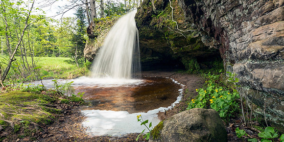 UP-155 Spring at Scott Falls, Munising