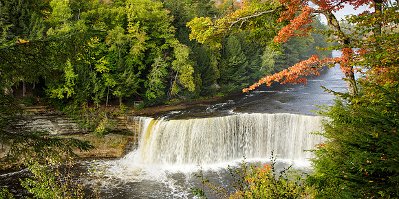 UP-257 - Early Autumn at Tahquamenon Falls
