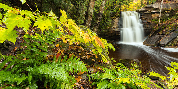 UP-282 - Middle Hungarian Falls, Keweenaw