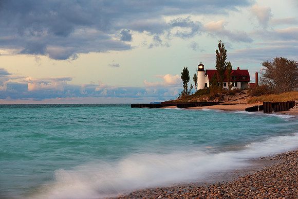 Beacon of Hope at Point Betsie Lighthouse - Frankfort Michigan