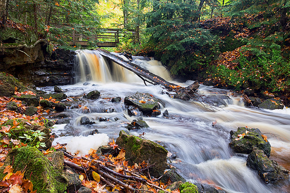Autumn Visits Upper Chapel Falls
