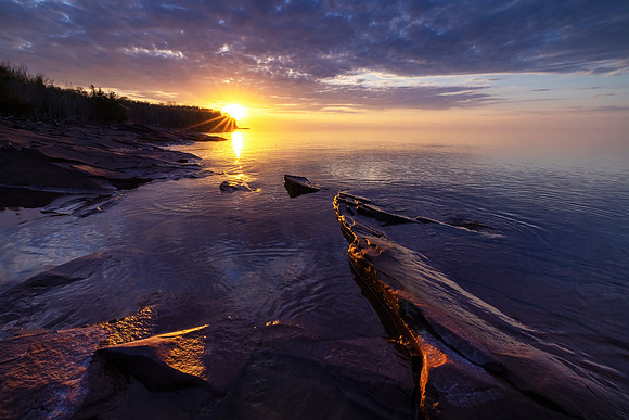 Sunset over Union Bay