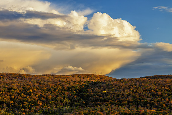 Cloud Bank over the Porkies