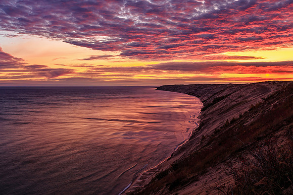 Sunrise at Grand Sable Dunes