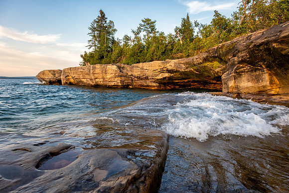 Cove in Late Day Light