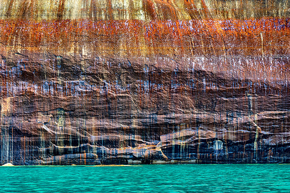 Pictured Rock Stains