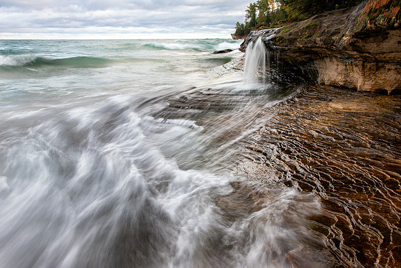 Awash at Elliot Falls