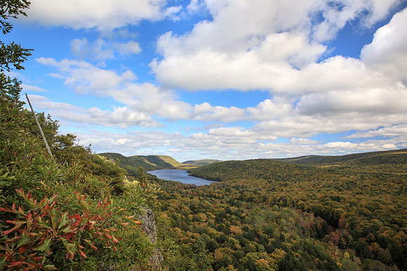Cotton Clouds at Lake of the Clouds