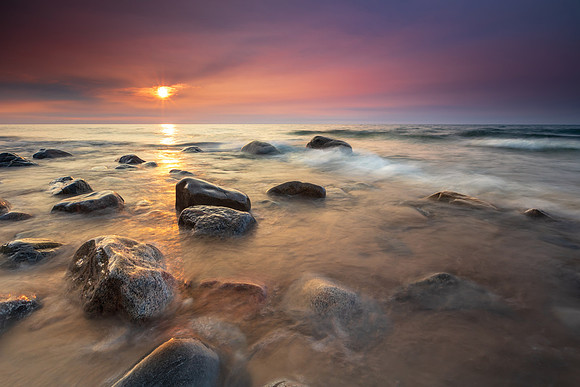 Rosé Sunset over Superior