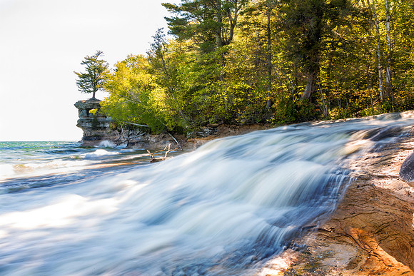 Chapel Rock and Chapel River