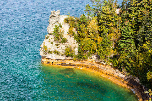 Miners Castle on Lake Superior