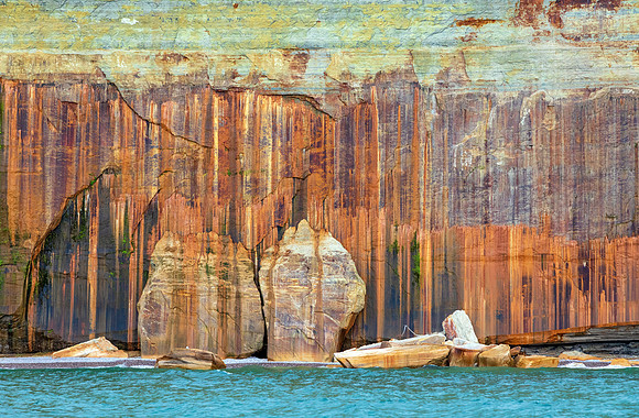 Painted Cliff at Pictured Rocks