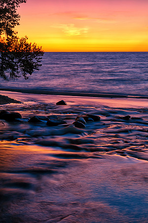 Hurricane River Sunset