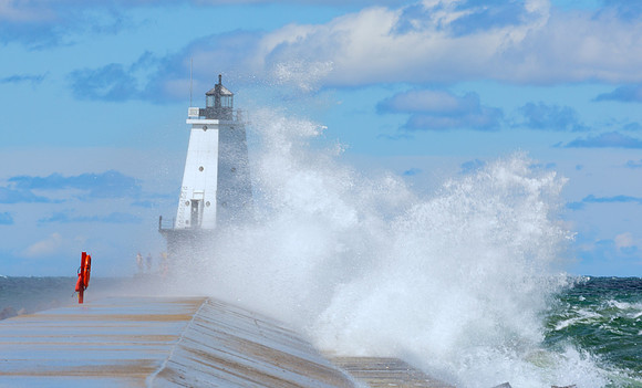 Gale Winds on Lake Michigan
