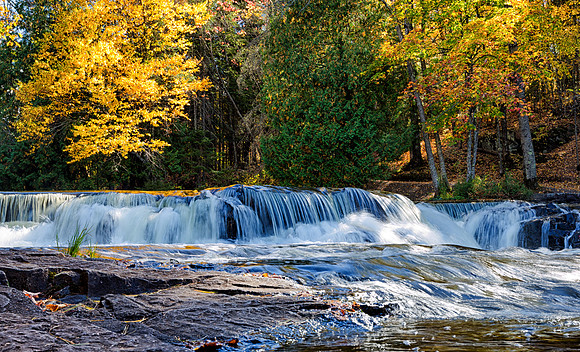 Autumn at Bond Falls