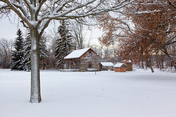 Wolkensdörfer log cabin in Frankenmuth Michigan