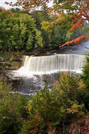 Early Autumn at Tahquamenon Falls - Portrait