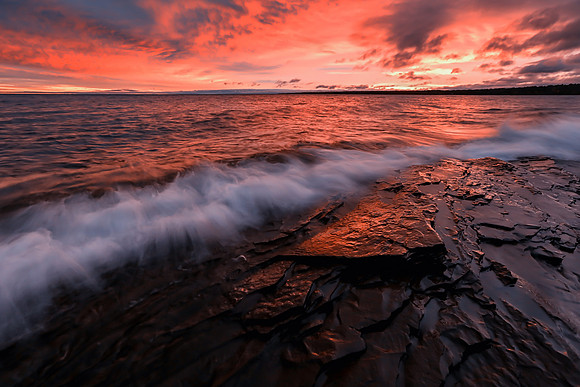 Fiery Morning - Lake Superior 9Q4A4373-Edit-2