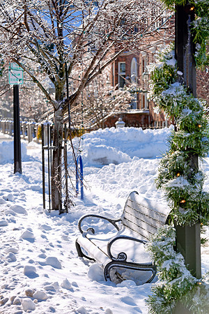 Christmas in Bay City Michigan