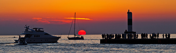 Holland Harbor Sunset