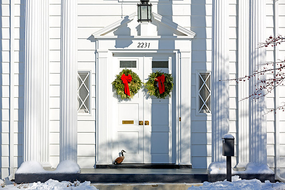 Christmas in Bay City Michigan