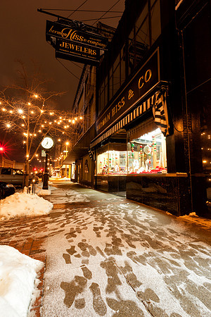 Christmas in Bay City Michigan