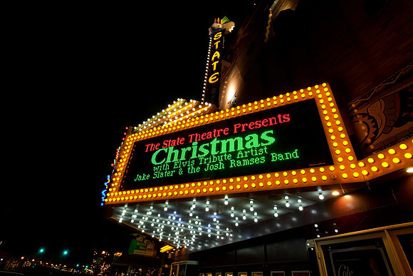 Bay City State Theater Marquee